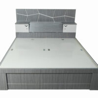 Presto king size engineered wood bed with box storage